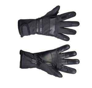 Gants en cuir tactiques à doigts entiers coupe-vent coupe-vent protection contre le froid et équipement de défense personnelle hydrofuge - Product Image 2