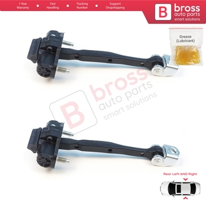 2 Pièces Butée de porte arrière avec sangle de limitation pour S60 MK3 224 2019-On V60 MK2 225 V60 Cross Country MK2 227 2018-On 31479060 - Product Image 2