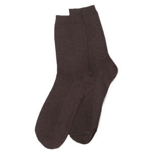 Men's <b>Socks</b> - <b>Brown</b> - Product Image 1