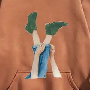 Sweats à capuche DTG d'hiver décontractés pour hommes Design solide à la mode pour une utilisation en extérieur Sweats à capuche à col - Product Image 6