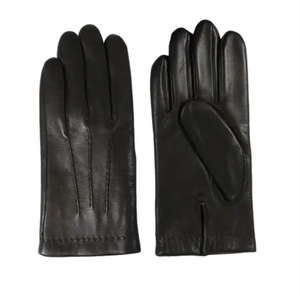 Guantes de piel de oveja de cuero genuino personalizados de alta calidad para mujeres Guantes de invierno para deportes Uso diario y de fiesta - Product Image 5