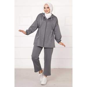 Conjunto de 2 piezas gris para mujer - Product Image 1