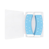 Ruban adhésif perforé bleu pour perruque, doux pour la peau, imperméable, respirant, double face, pour remplacement quotidien de perruques et de prothèses capillaires