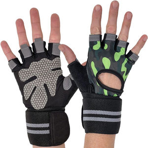 Gants de gymnastique d'haltérophilie respirants avec service OEM personnalisés/couleurs pour l'extérieur bon marché vente à chaud gants pour hommes avec derniers modèles - Product Image 1
