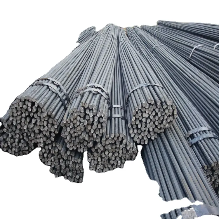Di alta qualità 10mm 12mm in acciaio cemento armato hrb400 hrb500 barra di ferro deformata in acciaio barre per materiale da costruzione prezzo