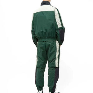 Survêtements coupe-vent élégants pour l'entraînement des hommes Fermeture élastique Ensembles en nylon deux pièces pour l'extérieur Survêtements unisexes pour hommes - Product Image 4