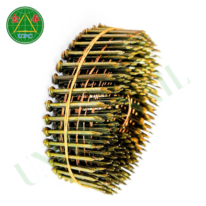 Clous à bobine en acier à tige lisse avec tête à carreaux à tige lisse Type de conception À prix compétitif toutes tailles cloueuse à bobine pneumatique - Product Image 2