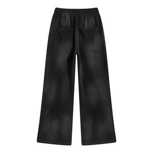 กางเกงวอร์มทรงหลวมแบบมีขอบยางยืด 400 กรัม รุ่น Unisex ทรงโอเวอร์ไซส์ ผ้าหนา ทรงซ้อน สำหรับผู้ชาย - Product Image 5