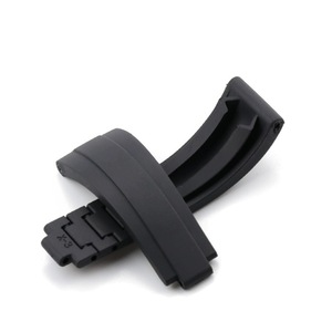 Bracelet de montre en caoutchouc silicone réglable avec bouton en <span class=keywords><strong>acier</strong></span> 316 compatible avec les montres Ro-lex 20/21 mm <span class=keywords><strong>Daytona</strong></span> Yacht Master Sub-mariner - Product Image 6