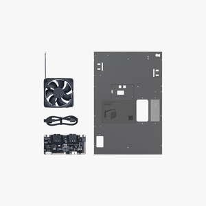 Kit de accesorios para impresora 3D-P2S Ventilador de escape externo de plástico negro 0,176 kg - Product Image 2