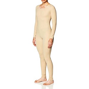 บอดี้สูทสำหรับผู้หญิงสวมใส่สบายผ้าคอตตอนเนื้อนุ่มป้องกันการหดตัวชุดบอดี้สูทสำหรับผู้หญิงทนทานสูง - Product Image 3