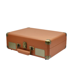 Draagbare draaitafel speler zachte tas retro draaitafel speaker audio grammofoon - privé model WST08-2 fabrieksdirecte verkoop - Product Image 5