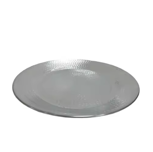 Assiette de service en cuivre avec bordure en relief, tendance, fournitures écologiques, vente en gros, assiette de service classique - Product Image 5