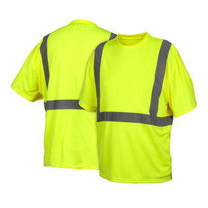 OEM Dry Fit Polo Short <b>Bright</b> Custom Logo <b>Men</b> Workwear Long Sleeve Work T-<b>Shirt</b> Safety Reflective T <b>Shirt</b> 2023 - Product Image 3