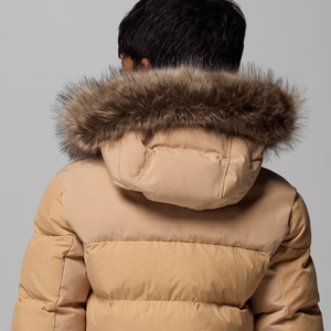 Blouson matelassé à capuche pour garçons avec fermeture éclair, design décontracté pour l'hiver, manches longues avec logo personnalisé 2026 - Product Image 5