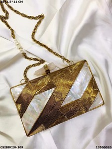 High Sale Resin Clutch Bag Stone for Women Partywear Clutch Evening Clutch Marble Look Gifting Use Available at Export Wholesale - Product Image 3