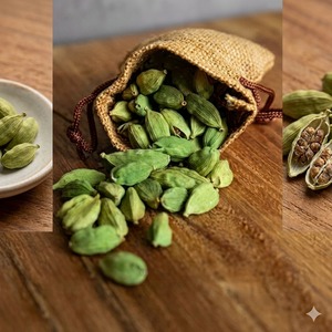 Gousse de cardamome verte entière 100 % naturelle, sauvage, séchée, traitée par procédé AD, qualité alimentaire, épice extraite par solvant, emballée sous vide, export en vrac - Product Image 3
