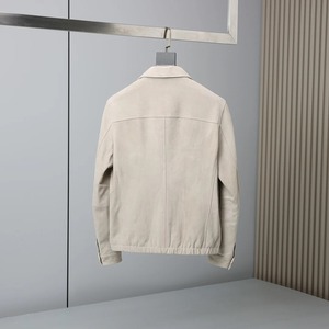 Veste en cuir de mouton véritable automne hiver pour hommes imperméable, respirant, écologique, style High Street - Product Image 4