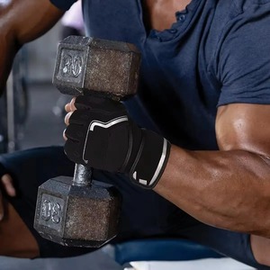 Gants d'entraînement d'haltérophilie Offre Spéciale avec support de poignet personnalisés Fitness haltérophilie hommes femmes gants de gymnastique pour produits unisexes - Product Image 3