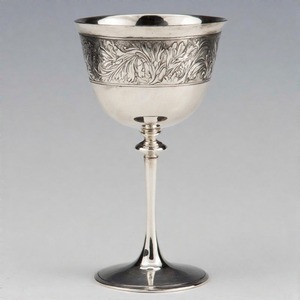 SacriCup Divine Grace, cáliz de vino de Metal adornado, copa de acabado antiguo tradicional para rituales religiosos y altares de Iglesia - Product Image 1