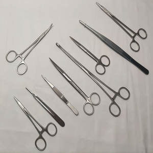 Juego de Instrumentos para Cesárea de Acero Inoxidable, Kit Completo Manual para Aplicaciones ORL, Juego de Cesárea - Product Image 3