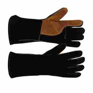 ถุงมือหนังเชื่อมคุณภาพสูงสั่งทำพิเศษ ทนความร้อน ถุงมือนิรภัยแบบไม่แข็ง กันน้ำ กันลื่น ทนทาน - Product Image 2