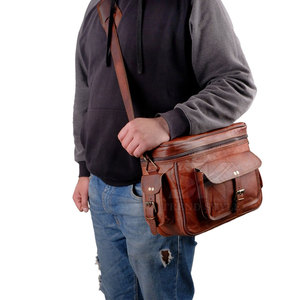 Bolsa de Cámara de Cuero OEM ODM, Color Sólido, Monocromática, para Cámara DSLR, Logotipo Personalizado, Venta al por Mayor - Product Image 2