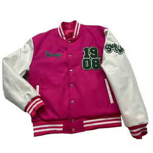 Chaqueta de mujer de alta calidad personalizada AKA Letterman para hermandad y fraternidad personalizada con nombre y número de invierno - Product Image 1