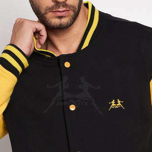 Diseñe su propia chaqueta de Lettermen personalizada Diseño único Chaqueta de béisbol universitaria de Letterman de excelente calidad para hombres - Product Image 6