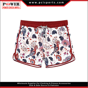Designer Heavy Weight Cropped Fit Custom Logo All Over Full Sublimation Printed Polyester Paisley Print Mesh <b>Shorts</b> <b>for</b> <b>Men</b> - Product Image 3