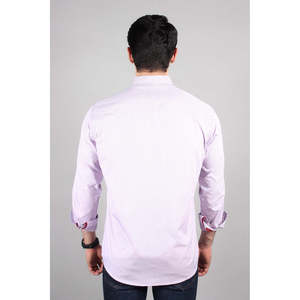 Camisa Casual de Algodón para Hombre con Logotipo Personalizado, Corte Ajustado, Talla XL, Tela Popelina a Cuadros, 100% Algodón, Teñido Liso, Diseño de Moda ODM - Product Image 5