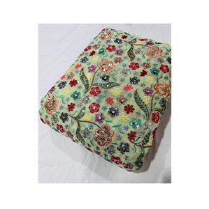 Tela Georgette bordada de alta demanda para vestidos de boda y fiesta de exportador indio a precio asequible - Product Image 1