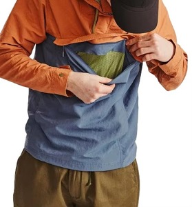 Chaqueta Cortavientos Personalizada por Sublimación para Hombre, Novedad, Transpirable, Impermeable, de Cuero, Estilo Casual, Cortavientos para Lluvia - Product Image 2