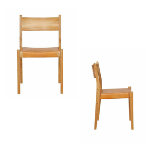 Chaises de salle à manger modernes en bois Meubles en bois de teck de haute qualité pour hôtels, villas, appartements et autres - Product Image 3