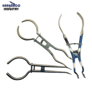 Instrumento dental de precisión profesional de marca personalizada, juego de fórceps de presa de goma y acero inoxidable de 3 piezas - Product Image 1