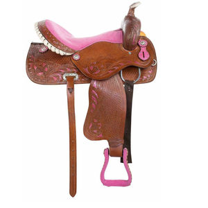 High Demand Custom Logo Horse Riding Saddle High Quality Pure <b>Leather</b> Western English Race Saddles Genuine <b>Synthetic</b> <b>Leather</b> - Product Image 1