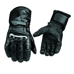 Guantes de carreras de bicicleta de alta resistencia con logotipo personalizado, antideslizantes, transpirables y cómodos guantes de moto para montar - Product Image 1