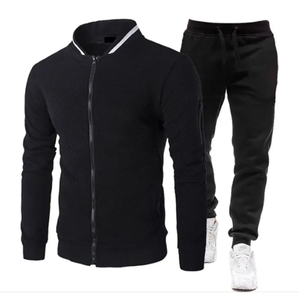 Conjunto de chándales de hombre con logotipo personalizado de gama alta, venta al por mayor, ropa deportiva ajustada de secado rápido cómoda, técnicas impresas de invierno - Product Image 2