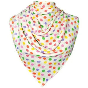 Haute qualité personnalisé conçu auto Jacquard à pois Pashmina châle à la mode imprimé motif été carré Style femmes rose - Product Image 6