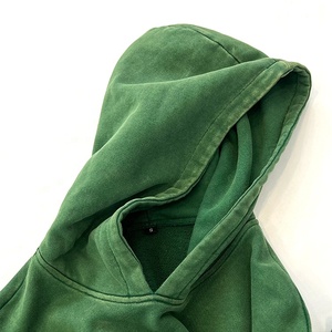 Sweat à capuche zippé en molleton 100 % coton, style vintage, délavé à l'acide, couleur personnalisée, taille personnalisée, écologique, séchage rapide, avec logo personnalisé, pour l'hiver, style urbain - Product Image 6