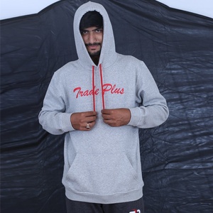 Sudadera con capucha de poliéster en blanco con impresión personalizada, sensación de sublimación de algodón, informal, cálida, logotipo personalizado, Sudadera con capucha de manga larga para hombres para jóvenes - Product Image 2