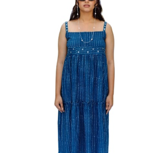 Nueva moda mujer sin mangas A-line vestido verano Simple cintura alta Maxi vestido señoras vestidos elegantes ropa mujer al por mayor - Product Image 1