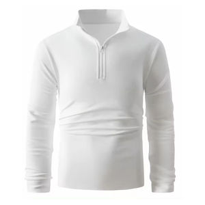 Durable <b>Men's</b> High Quality <b>Half</b> Zipper <b>Sweatshirt</b> Soft and Perfect for Casual and Athletic Outfits <b>Half</b> <b>Zip</b> <b>Men's</b> <b>Sweatshirts</b> - Product Image 1