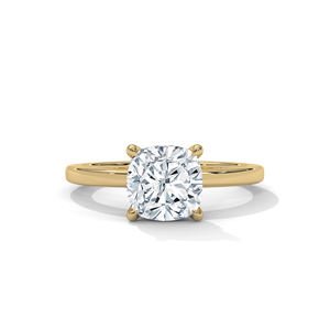 แหวนเพชรทรงกลมสำหรับผู้หญิงได้รับการรับรอง IGI สำหรับงานแต่งงานและงานครบรอบ - Product Image 1