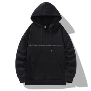 Unisex 100% Cotton Sweatshirt High Quality Winter <b>Fleece</b> Crew Neck Pullover with Custom Logo Embroidery Solid for <b>Men</b> Women - Product Image 3