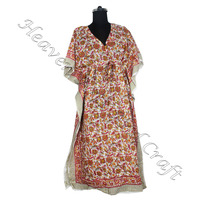 2025 nouveau fait doux Style robe marocaine longue caftan à vendre fabricant de vêtements pour femmes concepteur indien coton Kimono caftan