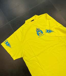 2025 Street Wear 100% coton t-shirt Shorts pour hommes été ensemble Logo personnalisé deux pièces Shorts hommes t-shirt et Shorts ensemble - Product Image 3