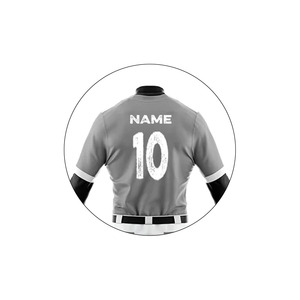 Customized Baseball Team Sportswear Package with <b>Beaded</b> Logo and Design Breathable 100% Polyester Uniform - Product Image 4