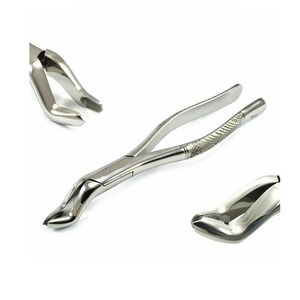 Fórceps de Extracción Dental Manual de Acero Inoxidable de Alta Calidad, Semi Dorado, Certificado CE, Instrumento Dental de Clase II - Product Image 6