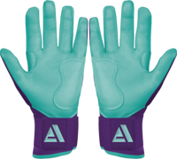 Guantes de Béisbol Duraderos de Cuero, Guantes de Bateo de Béisbol, Fabricación Directa de Fábrica, Guantes de Bateo de Dedos Completos al por Mayor